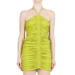 Simon Miller Fitted Slinky Dress in Kiwi Size Large NWT